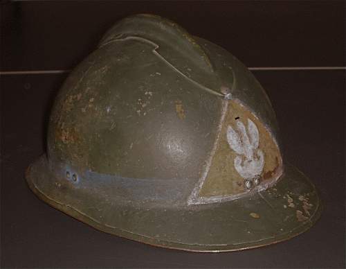 Polish Exile helmet Eagles