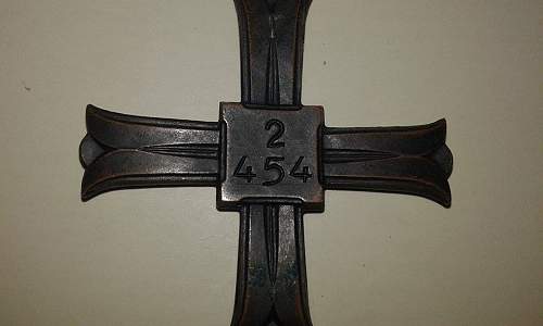 Monte Cassino cross