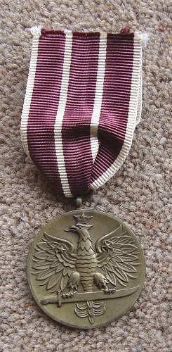 Polish War Medal good or bad