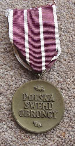 Polish War Medal good or bad