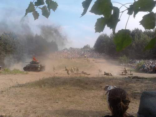 Remembrance-shermantank for Polish liberation replaced at Tielt!