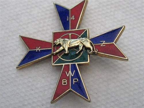 Polish Regimental Badges WW2