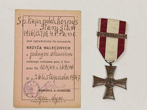 Monte Cassino cross