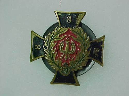 Polish Regimental Badges WW2