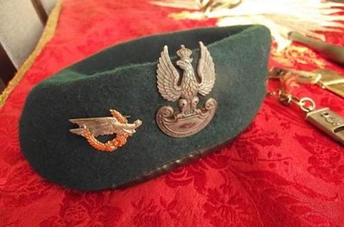 Polish Combat Paratrooper Badge on Ebay