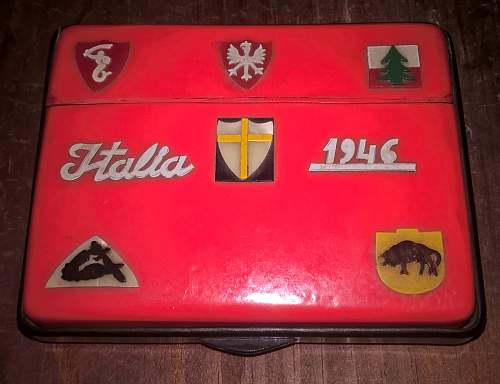 Polish Cigarette Case - Italia 1946