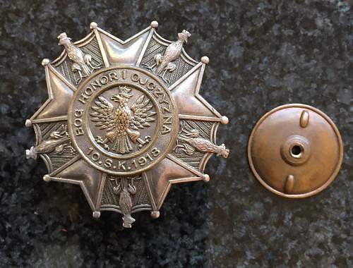 Polish Regimental Badges WW2