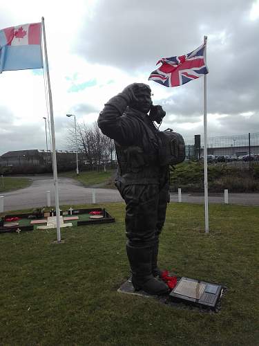 RCAF 419 Squadron monument