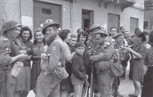 Captured equipment in Polish hands