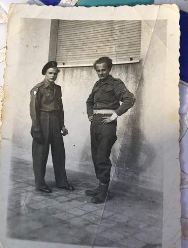 Grandfather's 2 Korpus/Polish Resistance Photos &amp; Insignia