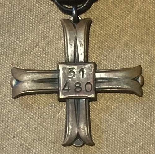 Monte Cassino cross