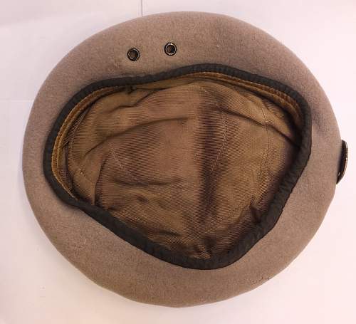 polish beret and other items in auction 30th july 2020