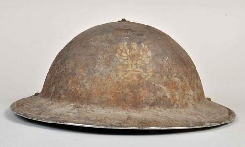 Polish Exile helmet Eagles