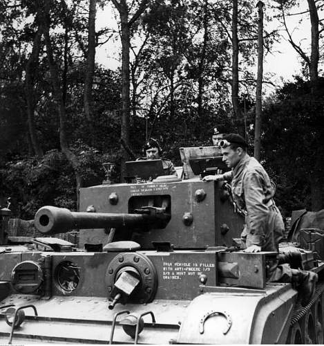 Polish 1st Armored division soldiers with Denim clothing