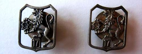 Polish Regimental Badges WW2