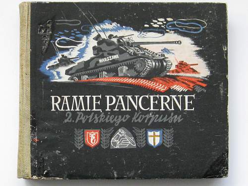 „Rami&#281; Pancerne II Polskiego Korpusu” : Armoured Arm of the Second Polish Corps.