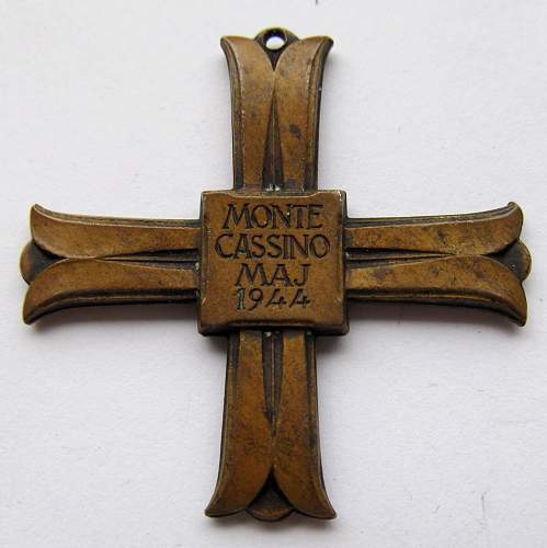 Monte Cassino cross