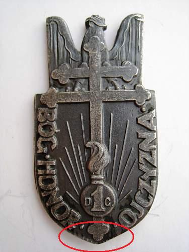 Polish Regimental Badges WW2