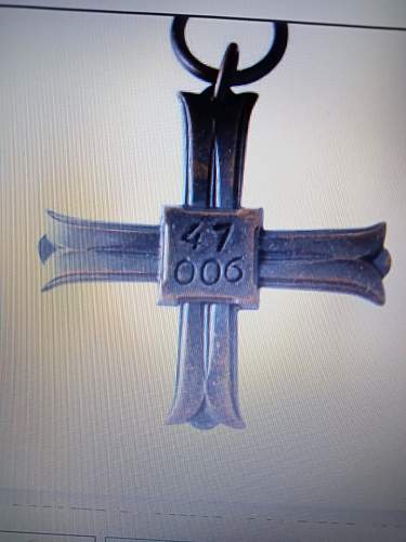 Monte Cassino cross