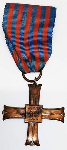 monte cassino cross