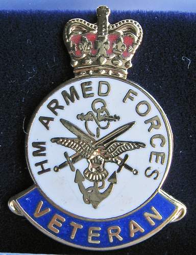 HM Armed Forces Veteran Badge