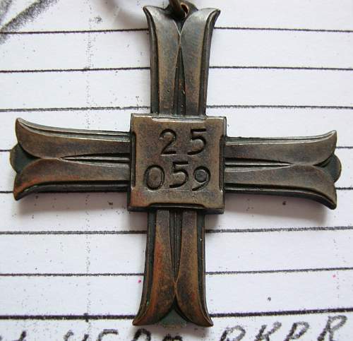 Monte Cassino cross