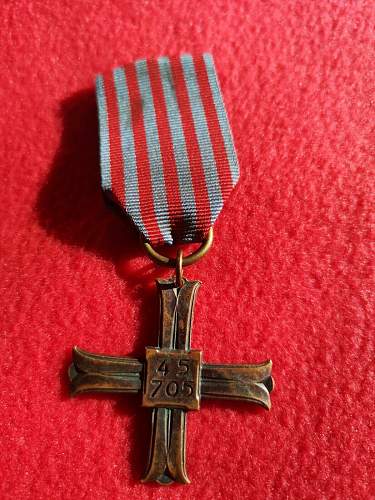 Monte Cassino cross