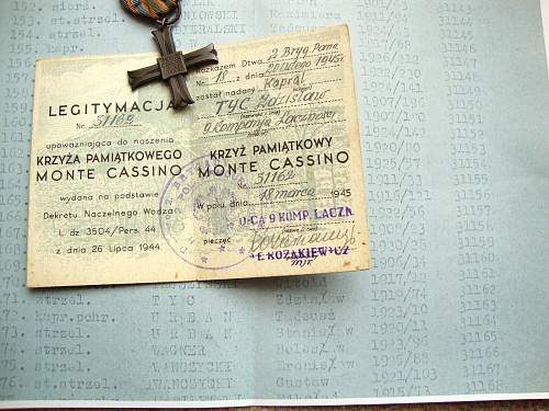 Monte Cassino cross