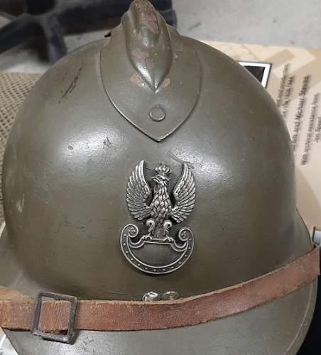 Polish Exile helmet Eagles