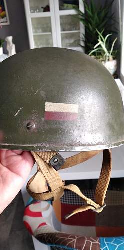 Polish paratrooper helmet