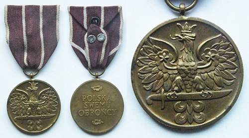 WWII Polish medals and crosses