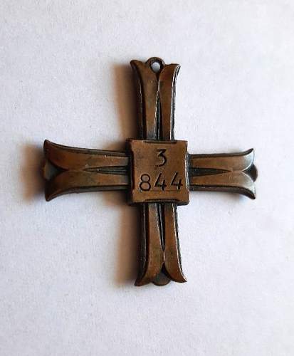 Monte Cassino cross