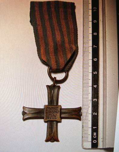 Monte Cassino cross