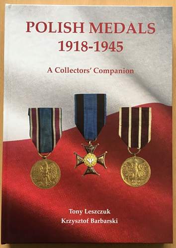 New Book Announcement: Polish Medals 1918-1945: A Collector’s Companion