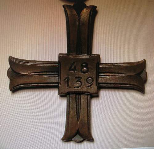 Monte Cassino cross