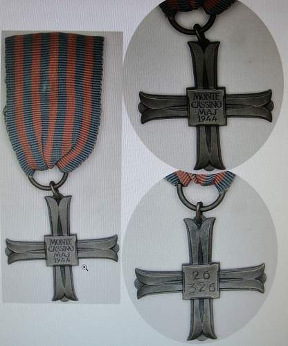 Monte Cassino cross