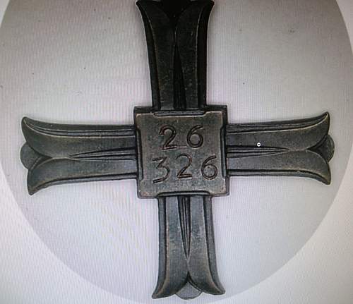 Monte Cassino cross