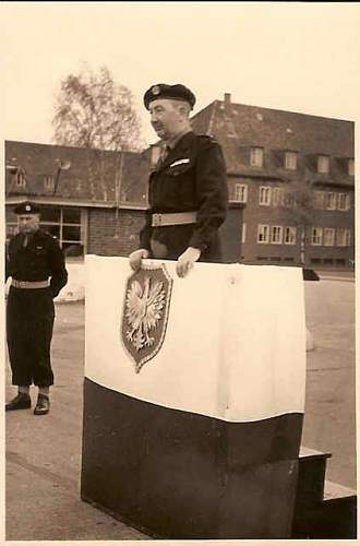 Polish Army uniform and cap