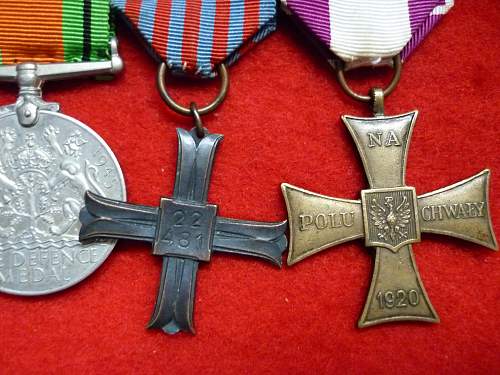 Valour Cross and Monte Cassino Cross group