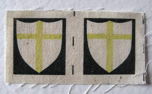 Polish 1st Armoured Division Patch Cotton - Genuine..??