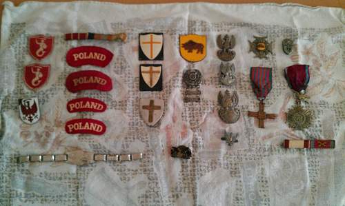 Polish Medals etc