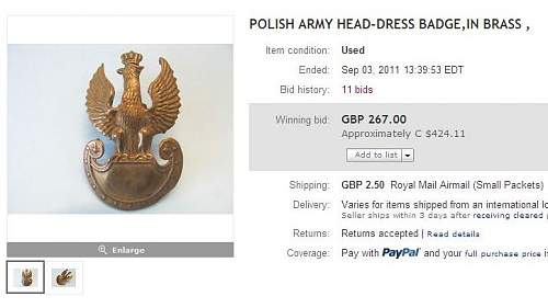 Polish Hat Eagles