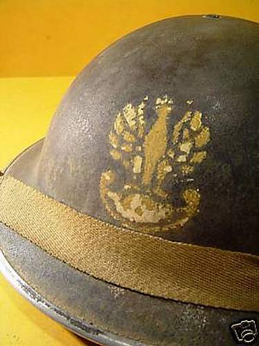 Polish Exile helmet Eagles