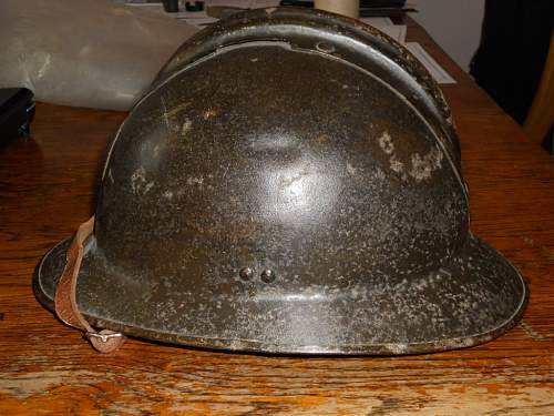 Polish Adrian helmet for evaluation