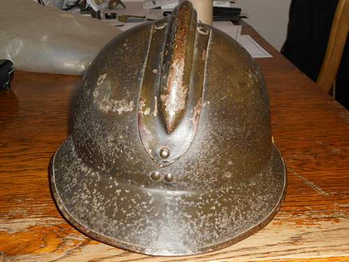 Polish Adrian helmet for evaluation