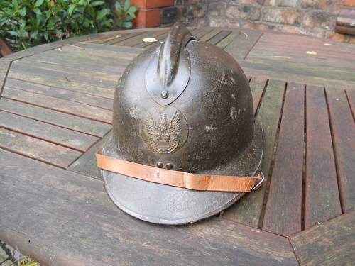 Polish Adrian helmet for evaluation
