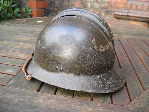 Polish Adrian helmet for evaluation