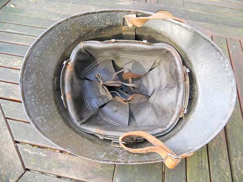 Polish Adrian helmet for evaluation