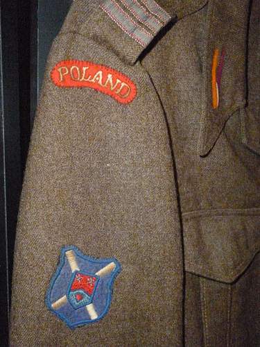 Polish 1st Armoured Division Battledress Jacket