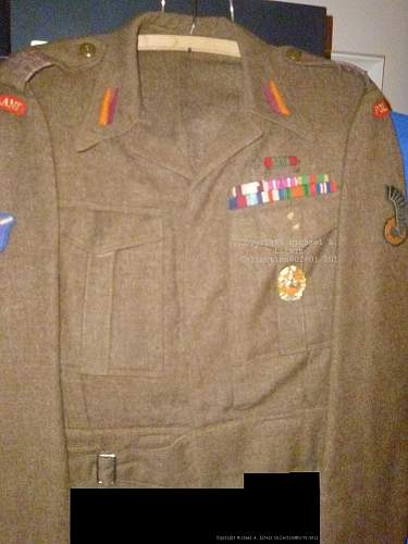 Polish 1st Armoured Division Battledress Jacket